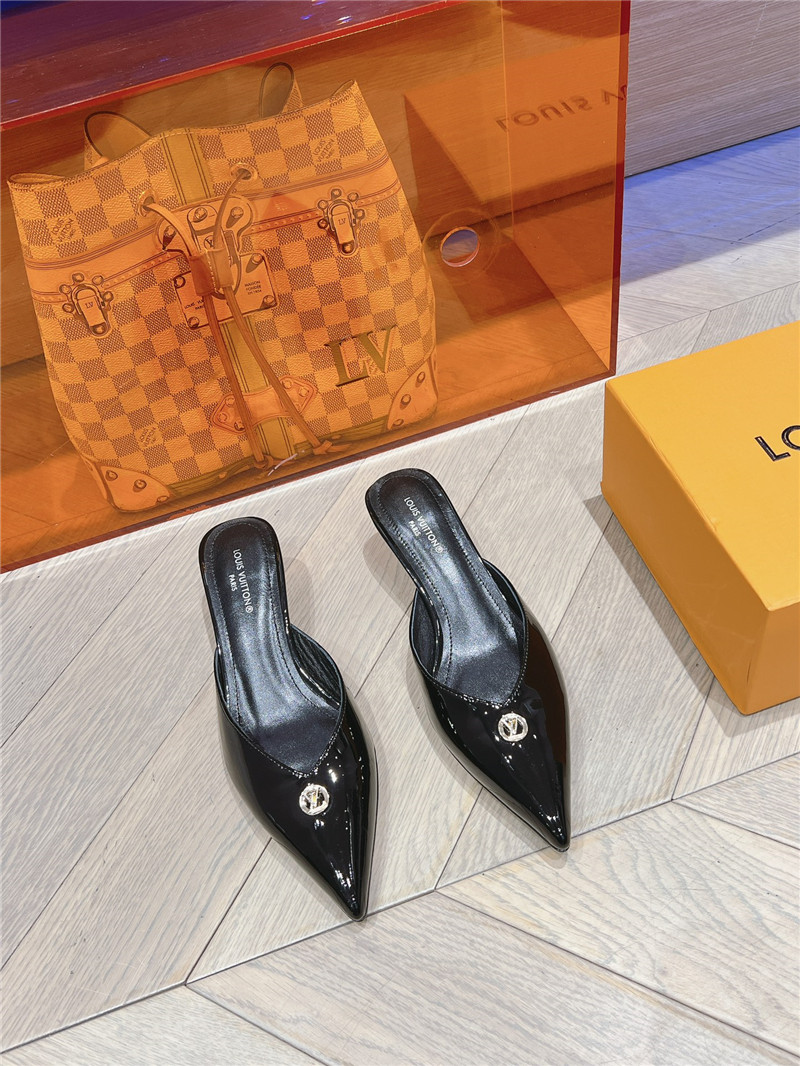 l0vis Vvtt0n lv pointed toe high heel sandals replica shoes