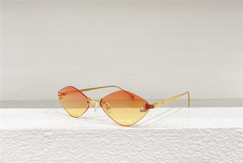 F**di new irregular sunglasses
