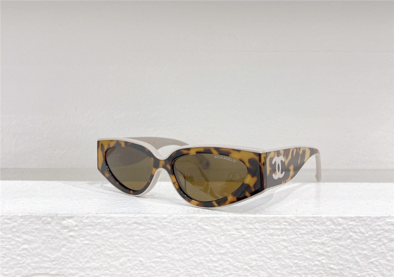 Ch**el new fashion catwalk sunglasses