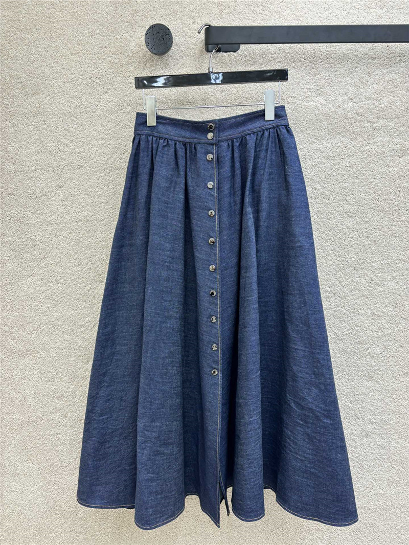 D10r buttoned long skirt replica d&g clothing