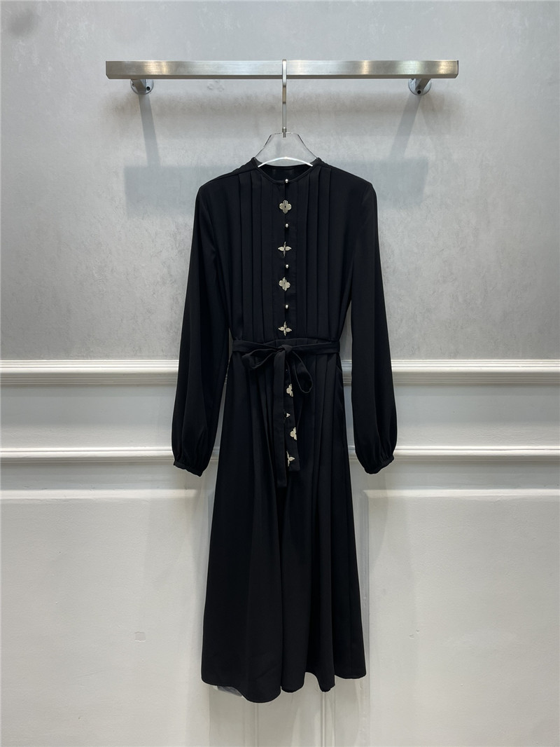 l0vis Vvtt0n lv long sleeve dress replica designer clothes