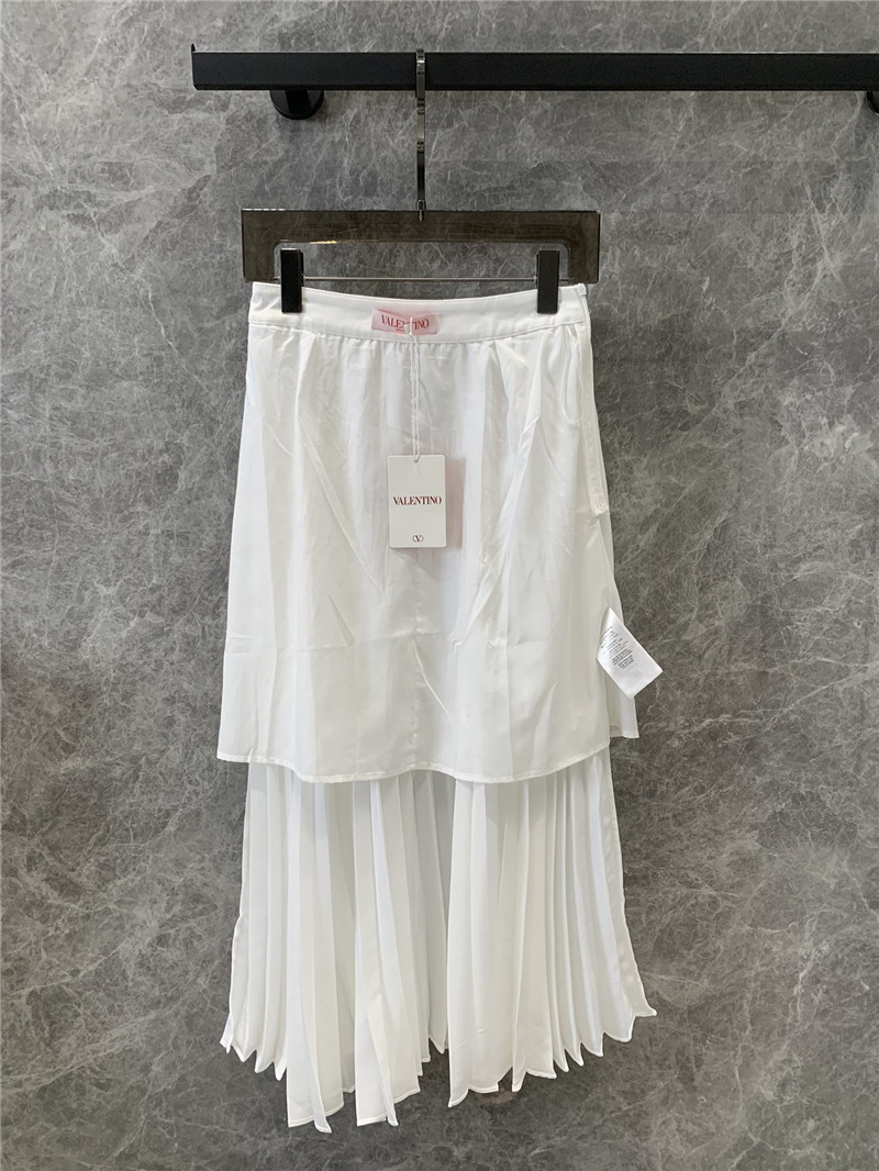 Va1e*ntin0 studded pleated skirt replica d&g clothing