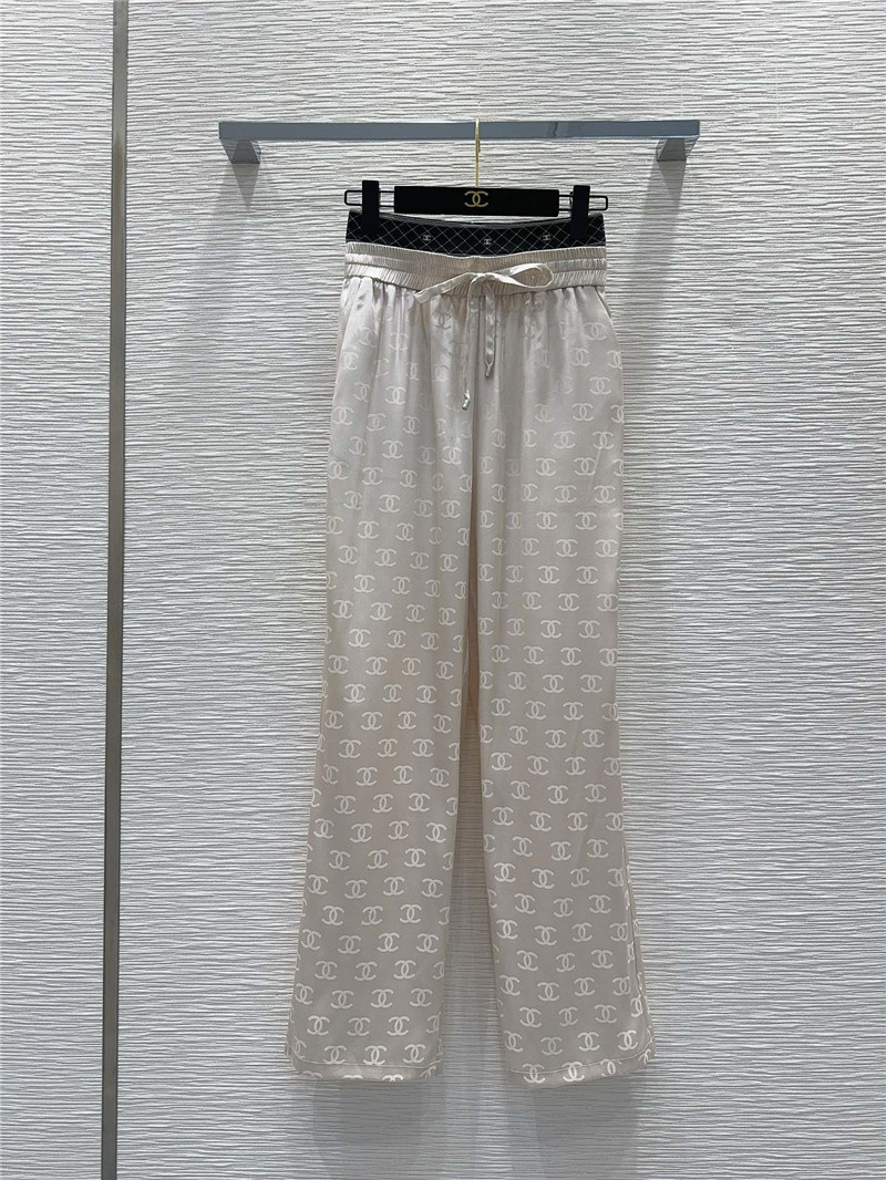 Ch**el straight trousers replica designer clothing websites