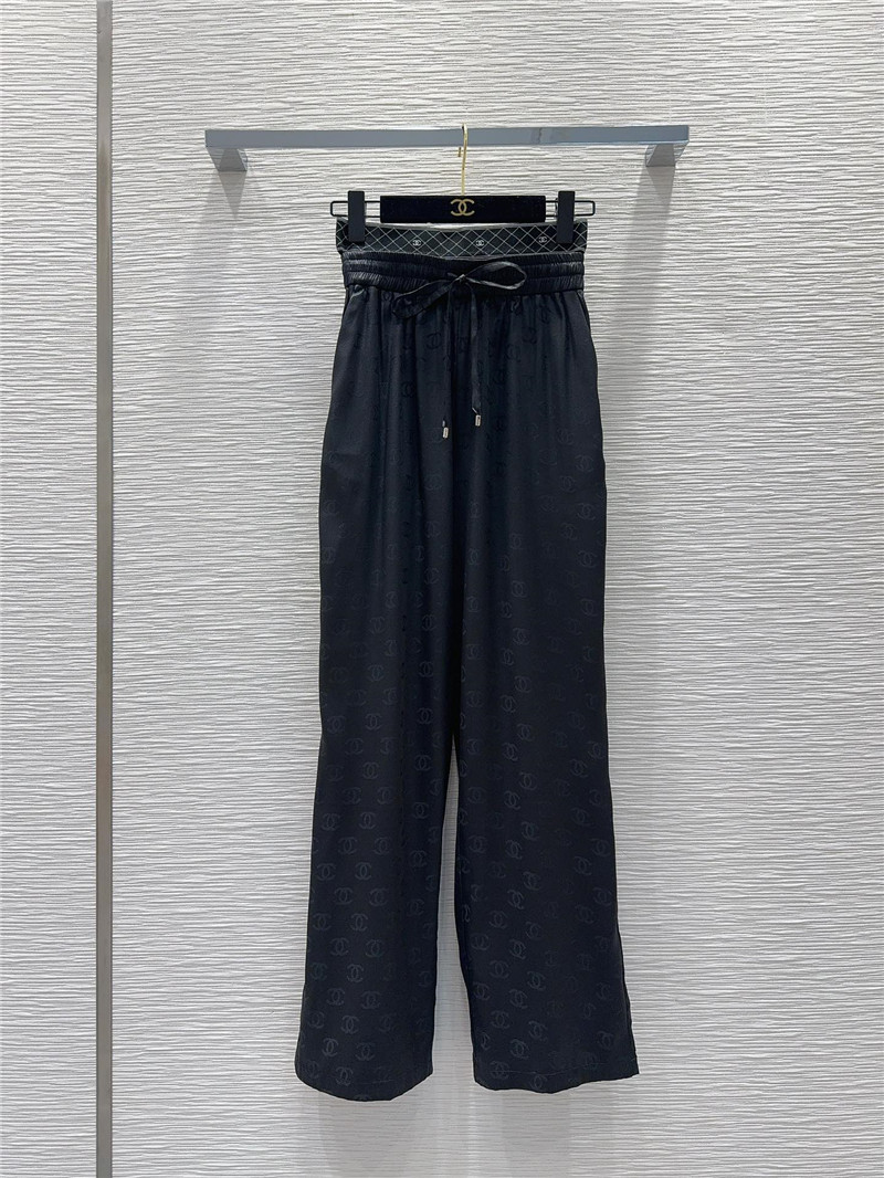 Ch**el straight trousers replica designer clothing websites