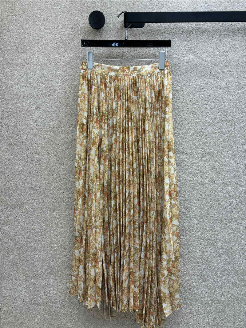 Ce1i*e irregular pleated long skirt replicas clothes