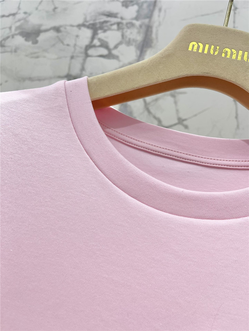 M1um1u embroidered pocket sleeveless top replicas clothes