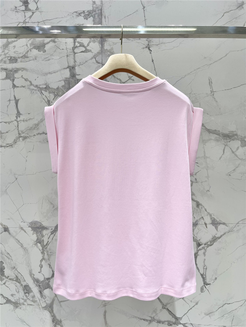 M1um1u embroidered pocket sleeveless top replicas clothes