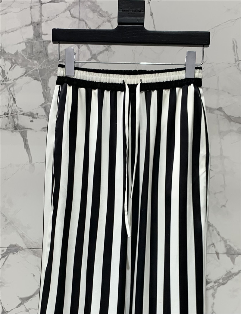 Y51 acetate satin wide leg pants replica d&g clothing