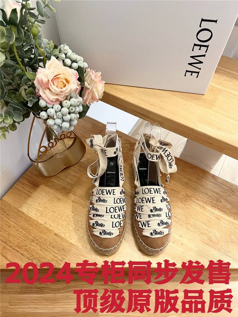 L0ew* espadrilles with rope sandals
