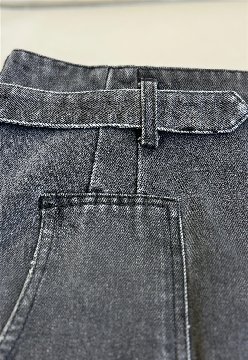 Pra*a denim mini skirt replica clothing