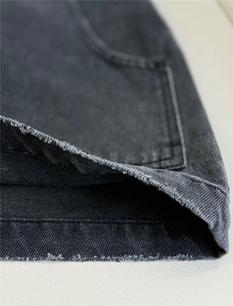 Pra*a denim mini skirt replica clothing