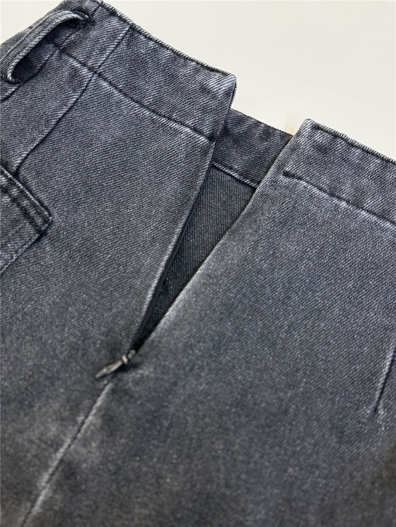 Pra*a denim mini skirt replica clothing