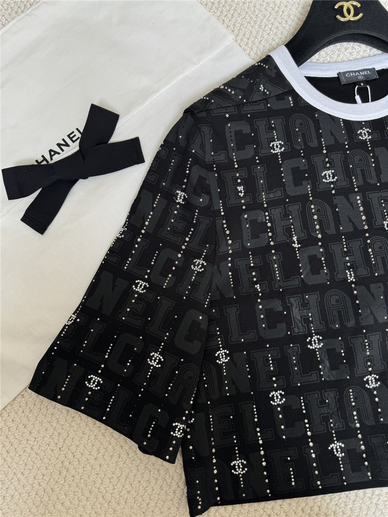 Ch**el studded top + shorts replica clothing sites
