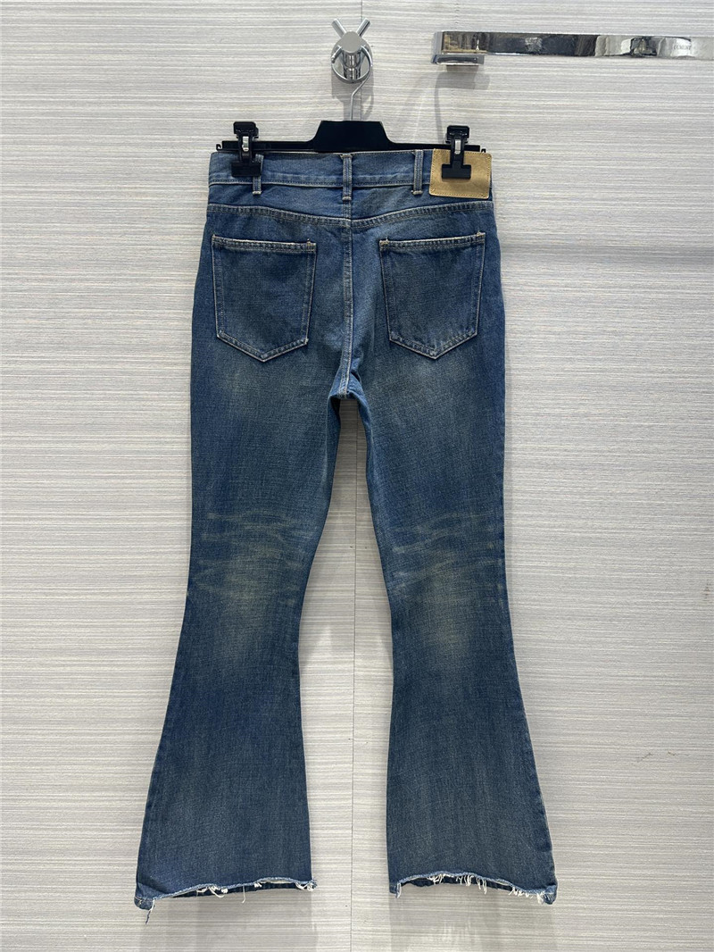 Ce1i*e low waist bootcut extra long jeans replica d&g clothing