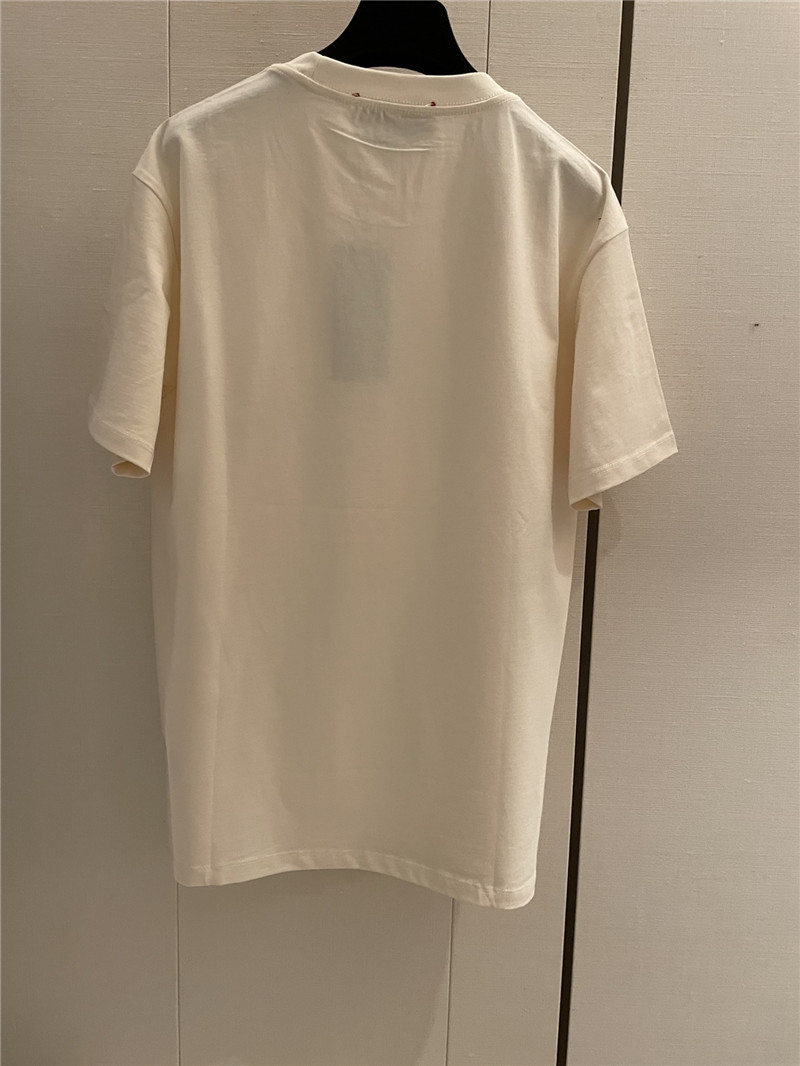 Gvc*1 classic logo cotton short sleeve replica d&g clothing