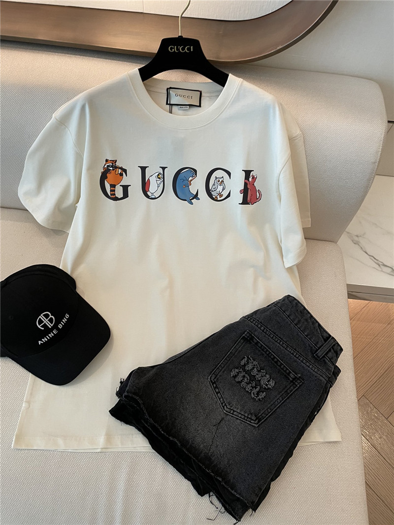 Gvc*1 animal print short sleeve replica d&g clothing