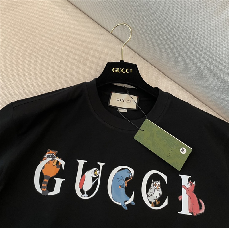 Gvc*1 animal print short sleeve replica d&g clothing