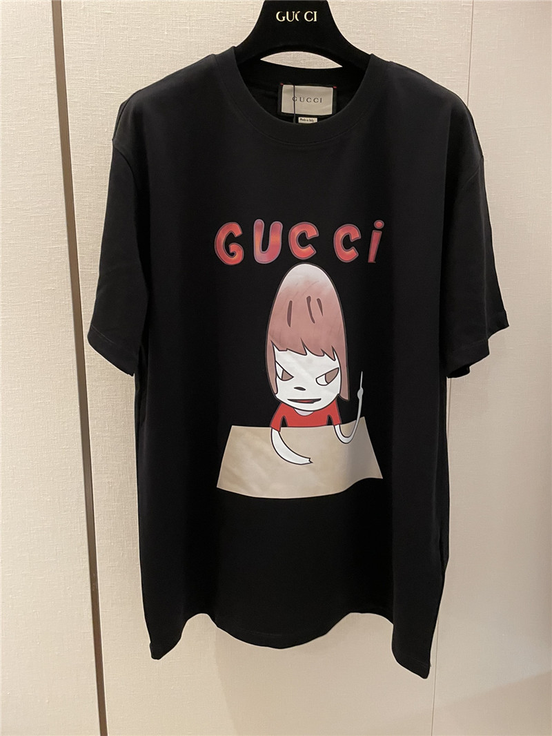 Gvc*1 funny little girl short sleeve replica designer clothing websites