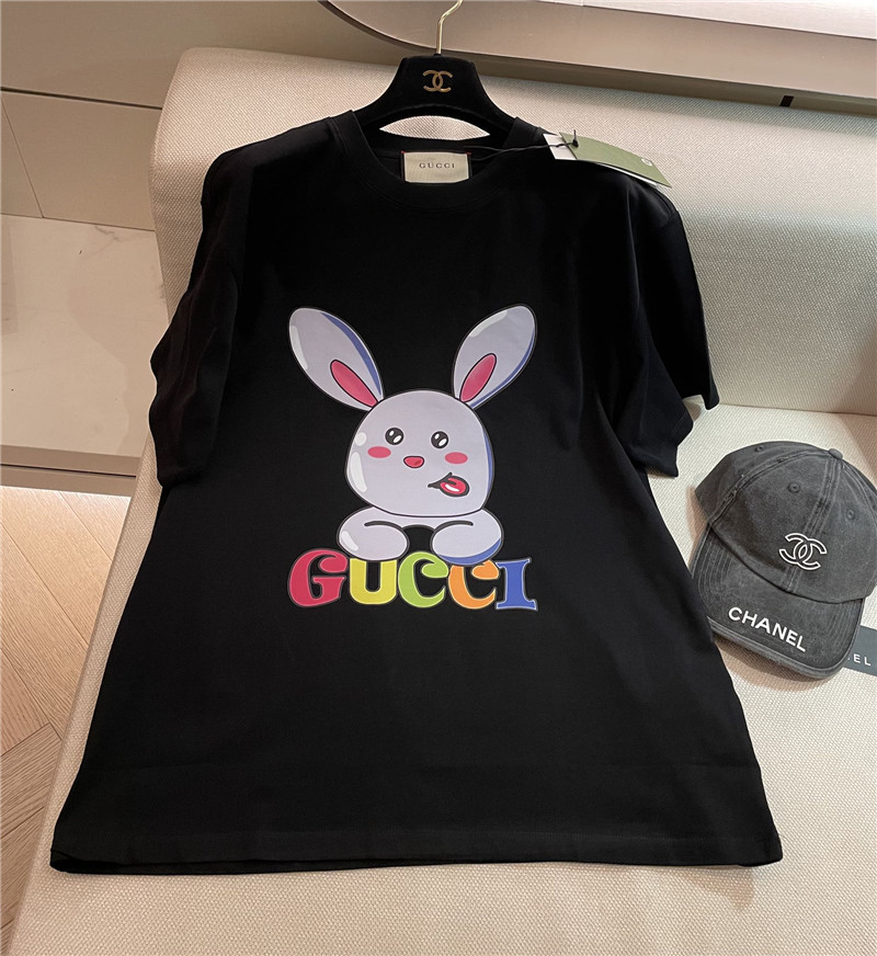 Gvc*1 big ear rabbit short sleeve replica d&g clothing