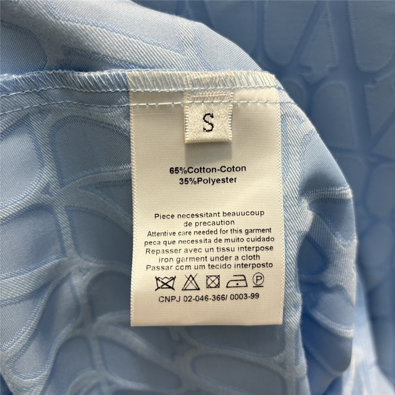 Va1e*ntin0 letter jacquard shirt replica d&g clothing