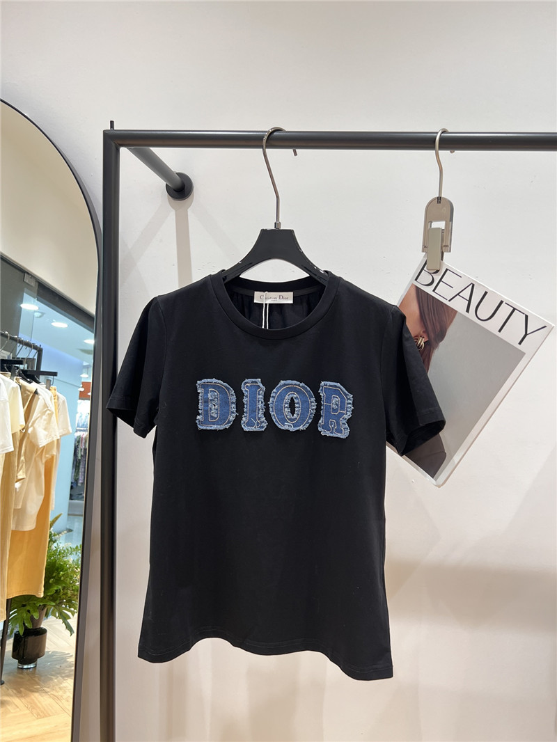 D10r appliqu¨¦ short-sleeved t-shirt replica clothing