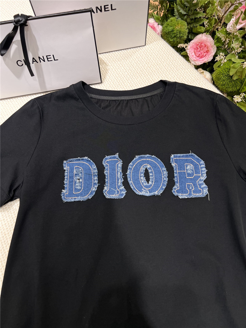 D10r appliqu¨¦ short-sleeved t-shirt replica clothing
