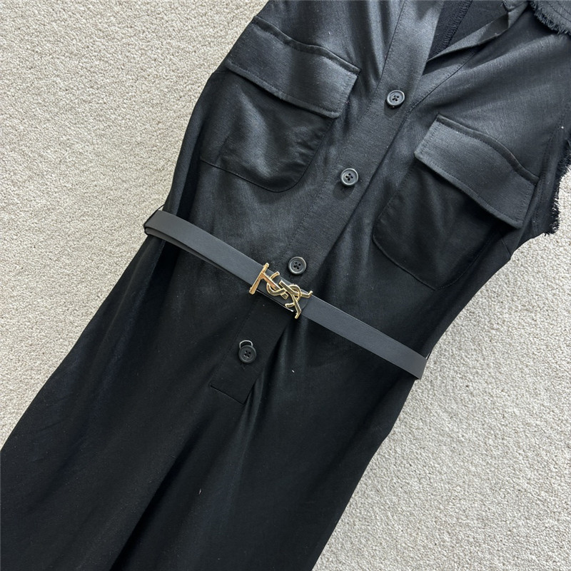 Y51 french v-neck dress replica designer clothes