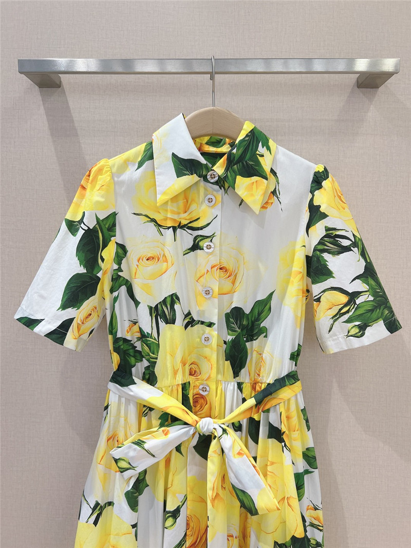 Dolce & Gabbana d&g lapel dress replica d&g clothing