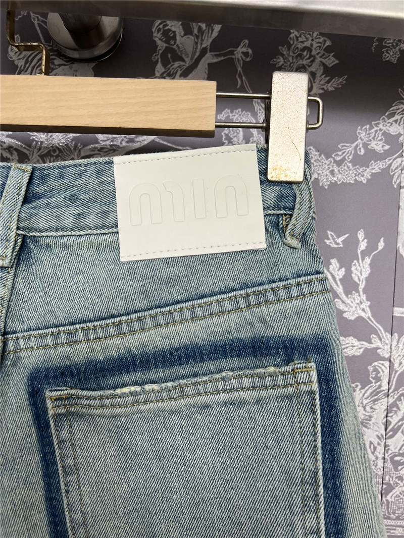 M1um1u new denim shorts replica d&g clothing