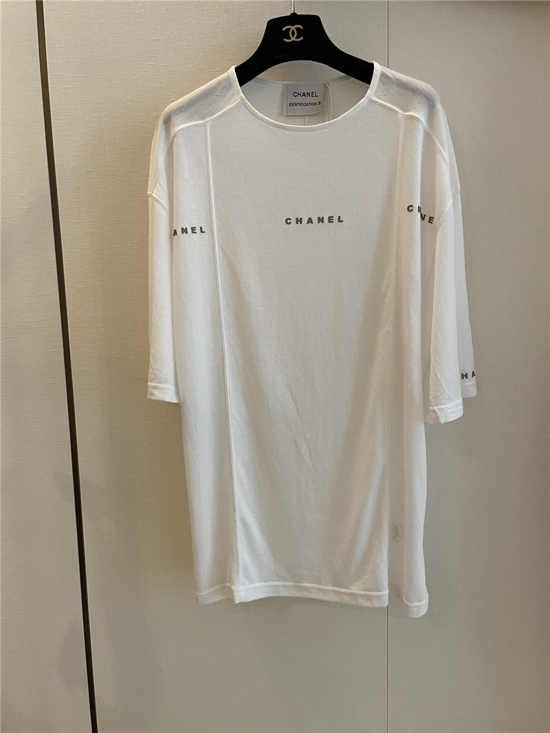 Ch**el new short sleeve cheap replica designer clothes