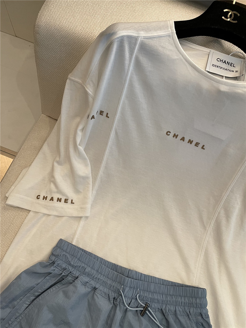 Ch**el new short sleeve cheap replica designer clothes