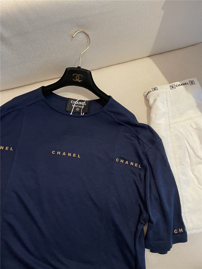 Ch**el new short sleeve cheap replica designer clothes