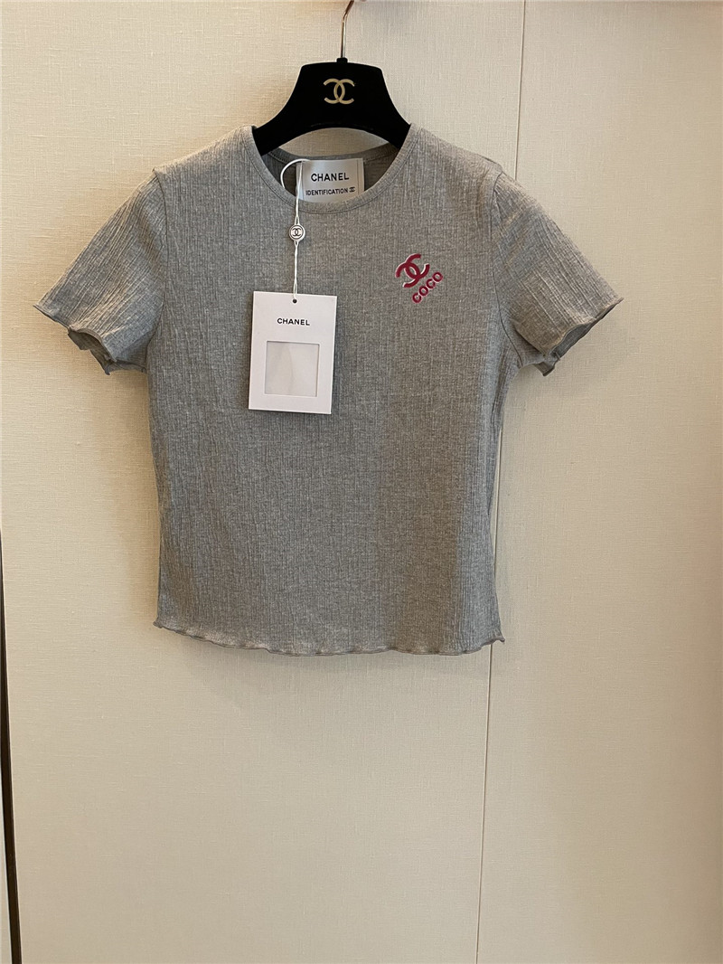 Ch**el new short sleeve replica designer clothing websites