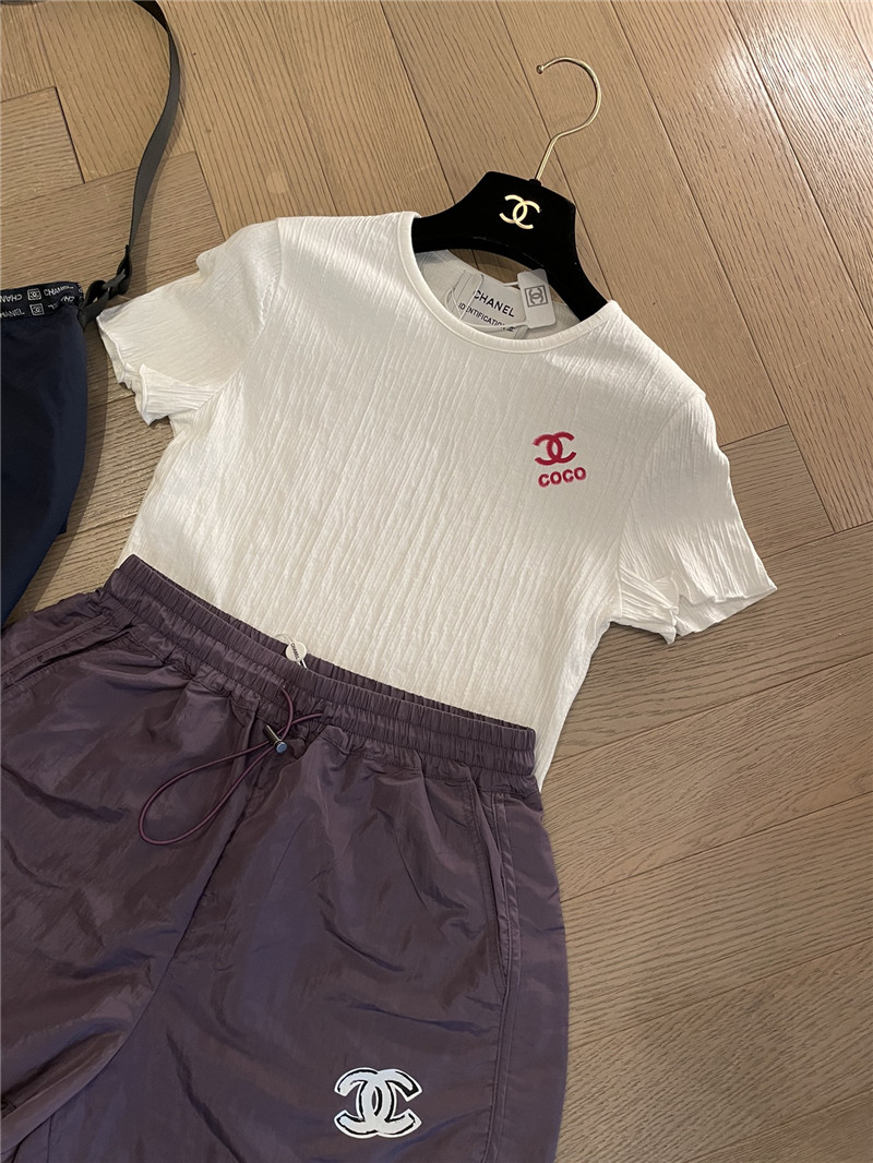 Ch**el new short sleeve replica designer clothing websites