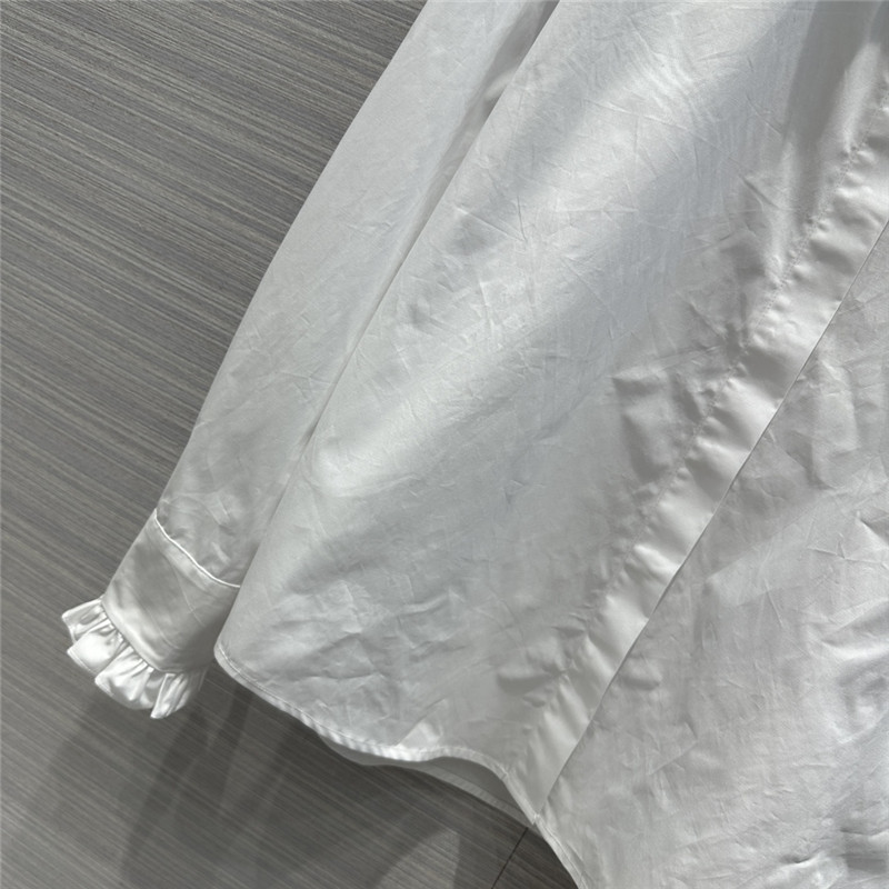 Ch**el palace style lace collar shirt replica clothing