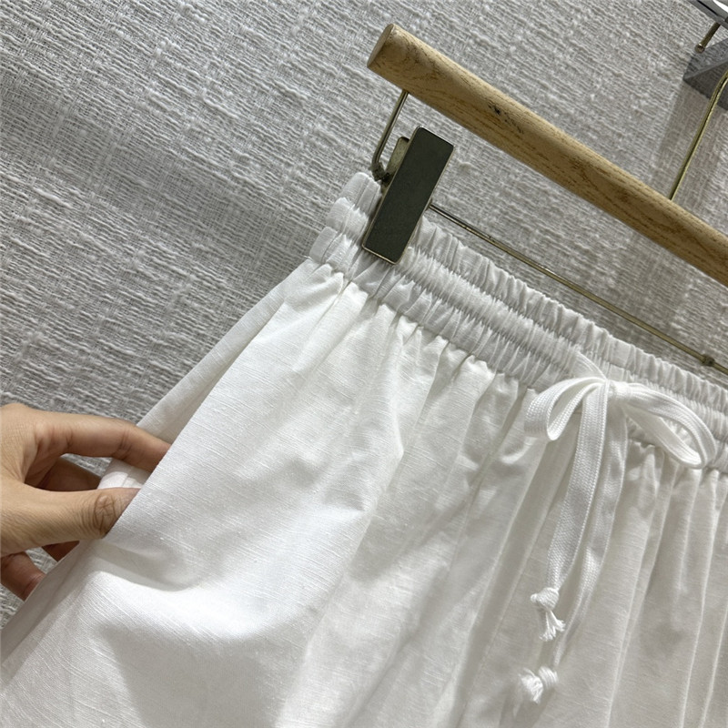 L0r0 P1ana linen casual shorts suit replica clothes