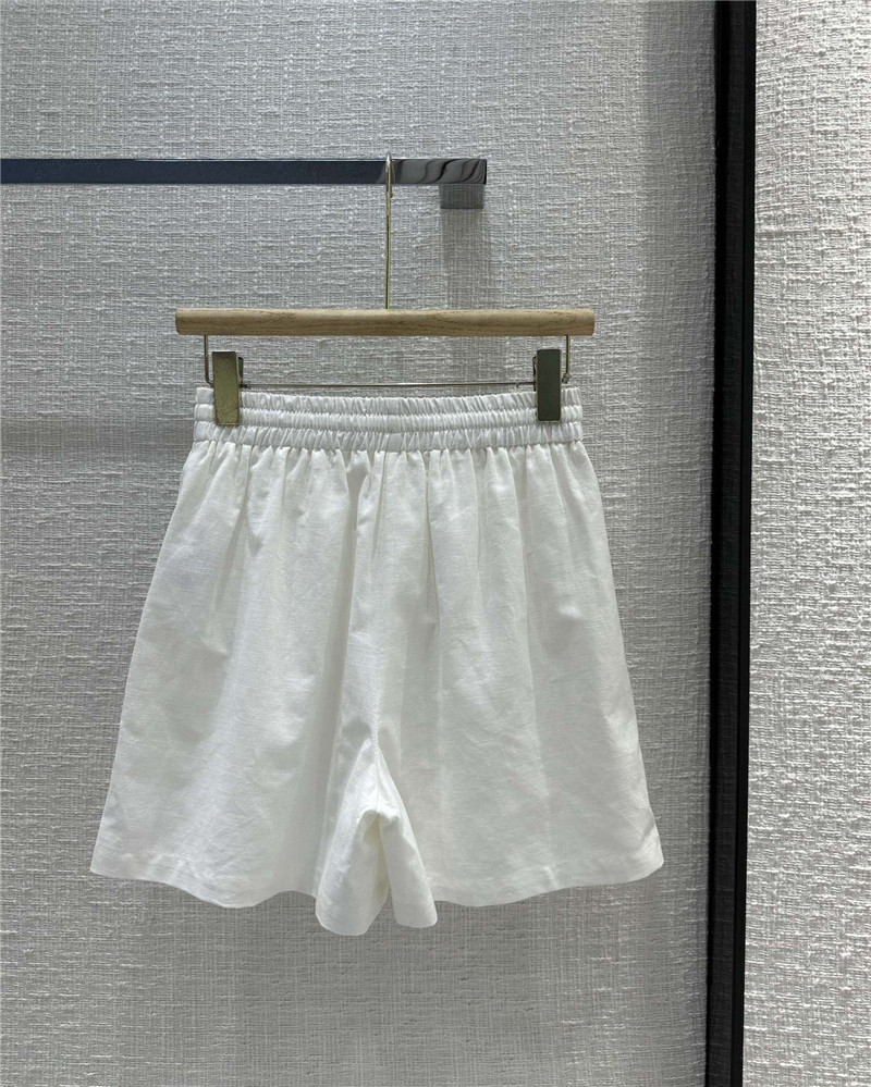 L0r0 P1ana linen casual shorts suit replica clothes