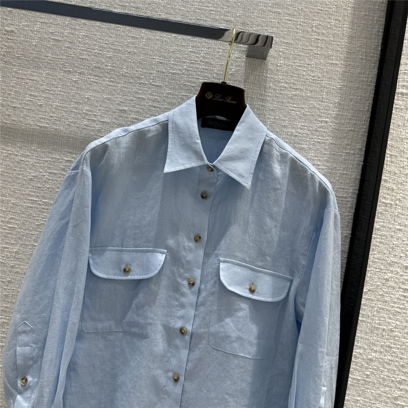 L0r0 P1ana linen shirt replica designer clothing websites