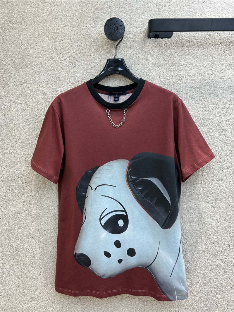 l0vis Vvtt0n lv round neck short sleeve t-shirt replica clothes
