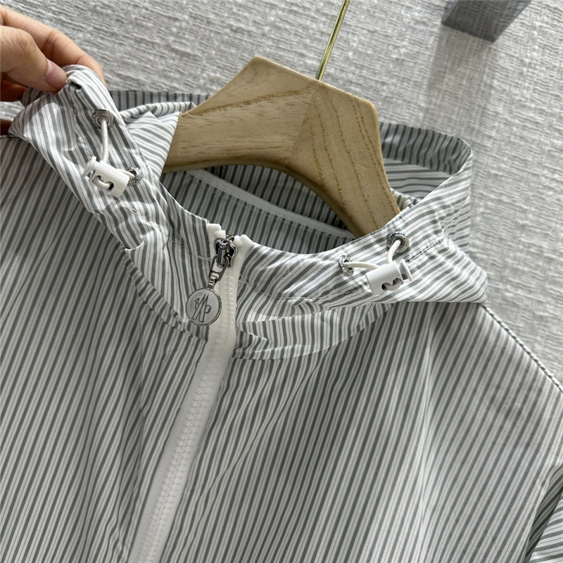 Moncler striped light windbreaker replica clothes