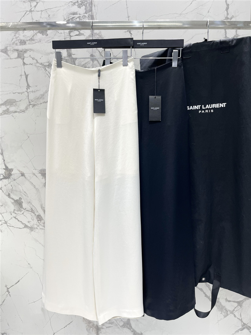 Y51 real acetate wide leg pants cheap replica designer clothes