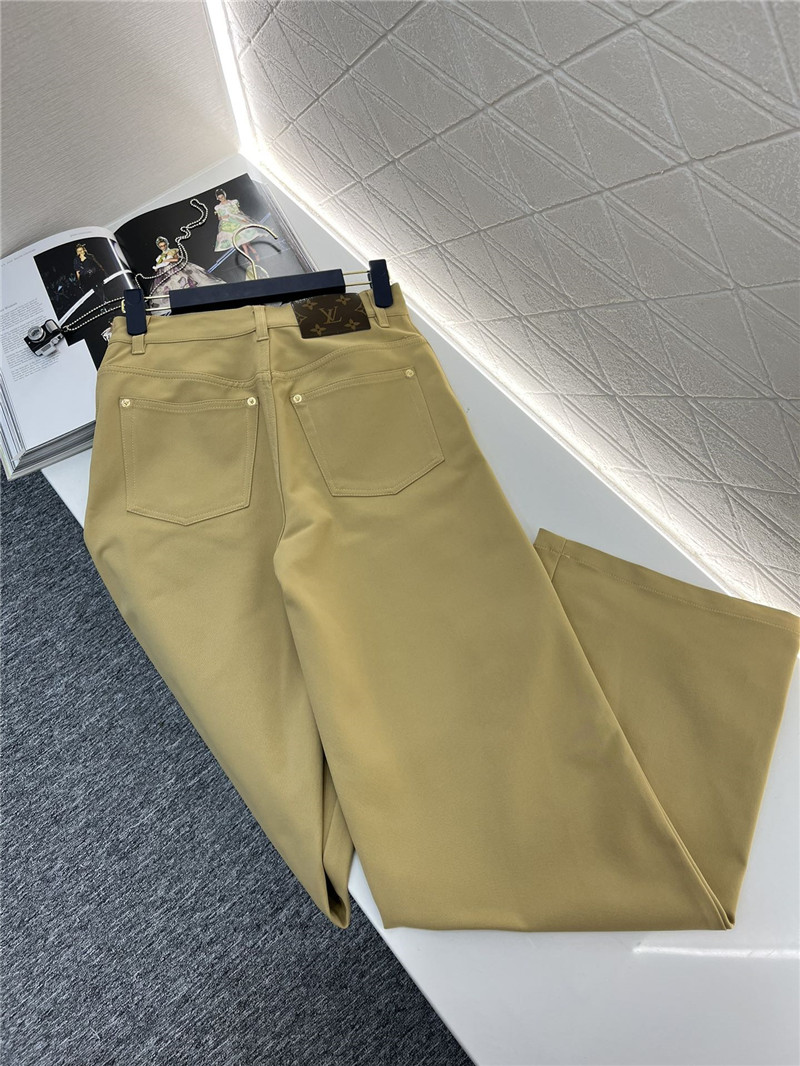 l0vis Vvtt0n lv straight wide leg trousers replica designer clothes