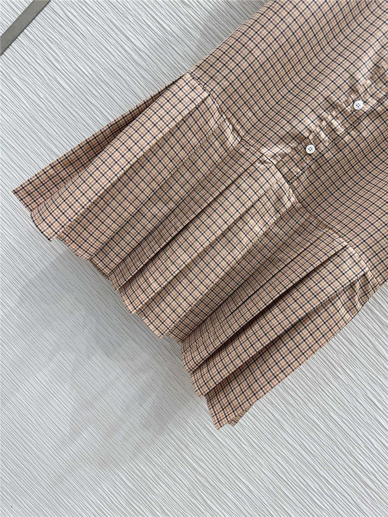 M1um1u short sleeve shirt dress replicas clothes