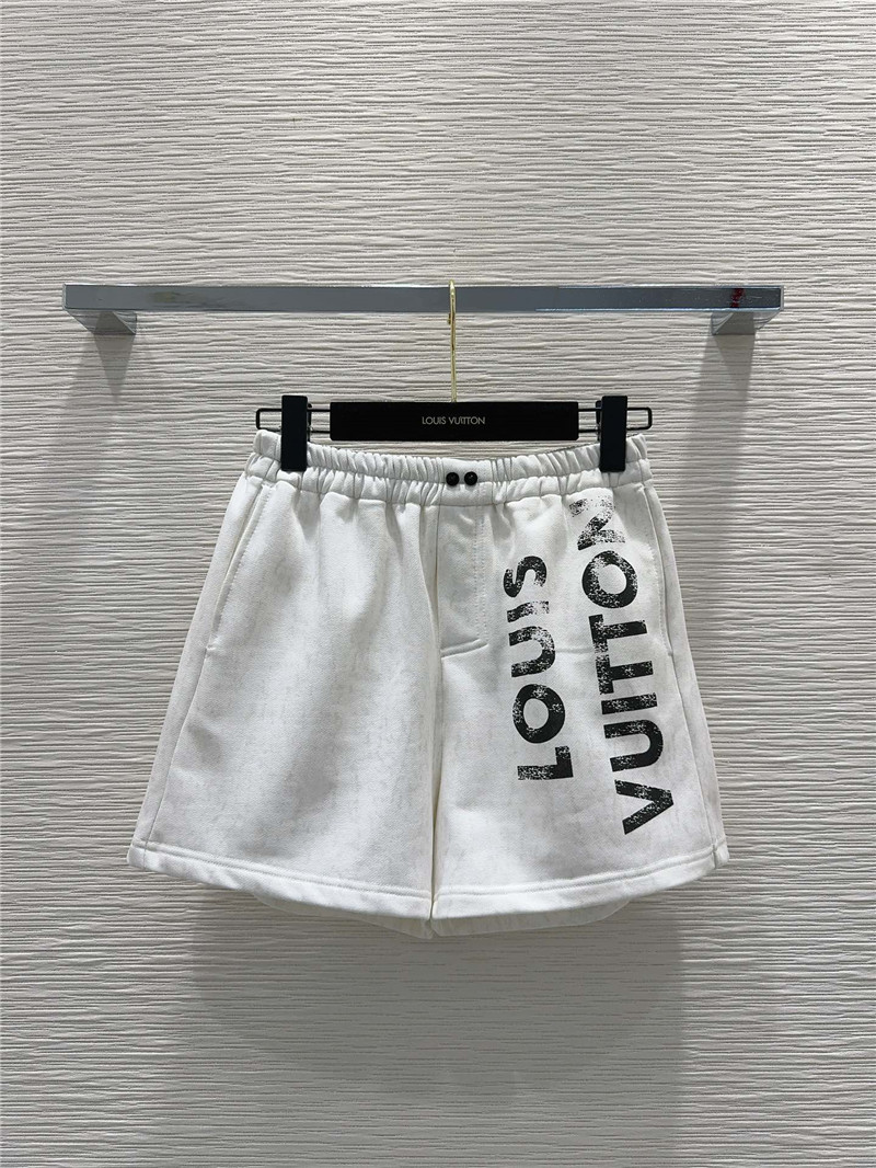 l0vis Vvtt0n white letter print t-shirt sets