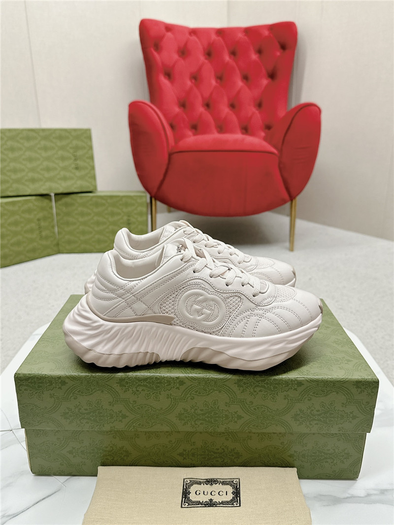 Gvc*1 platform sneakers women beige