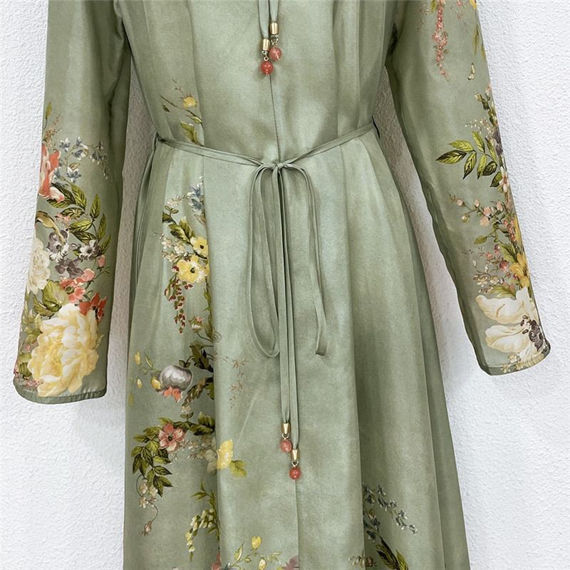 zimm silk printed dress replica clothing sites