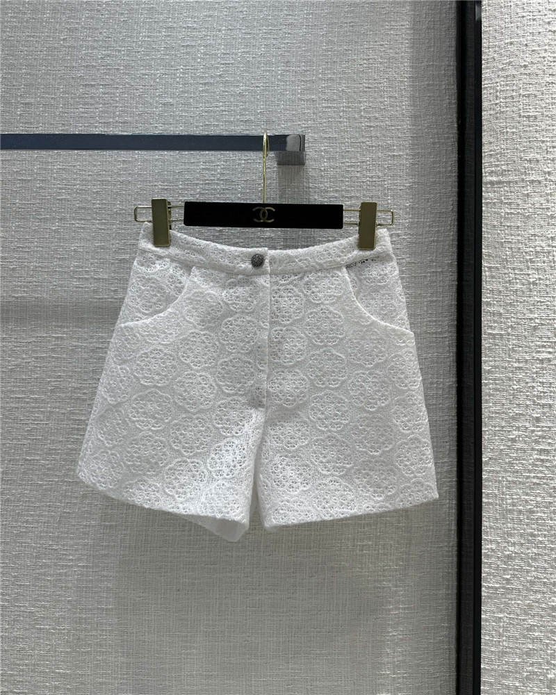 Ch**el double c webbing waist shorts replica clothes