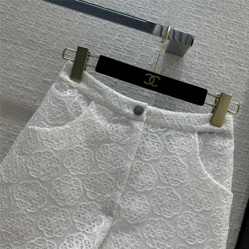 Ch**el double c webbing waist shorts replica clothes