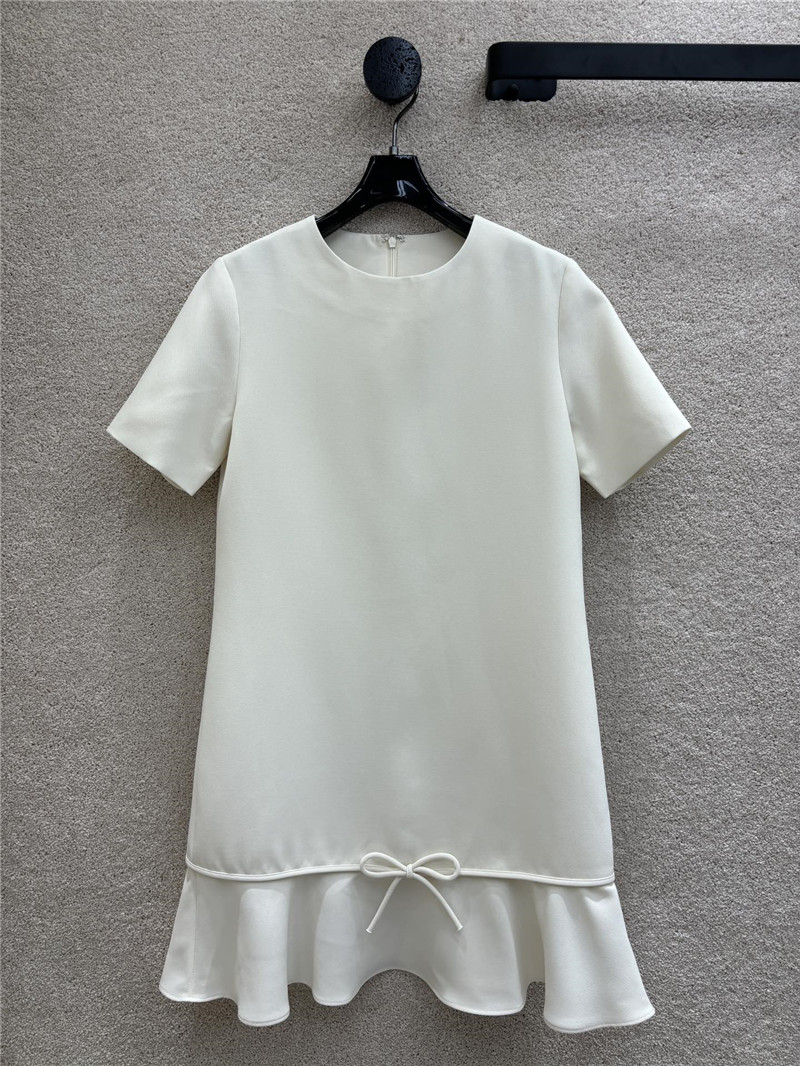Va1e*ntin0 ruffled fishtail dress replica clothing sites