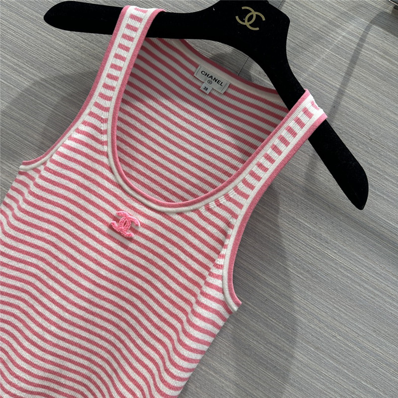 Ch**el knitted vest replica designer clothing websites